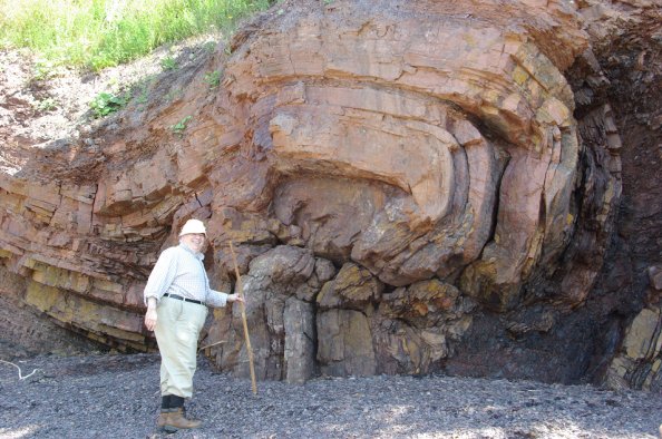 Recumbent fold, geology